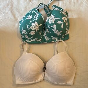 Lot of 2 - size 36DD bikini tops from Shade & Shore